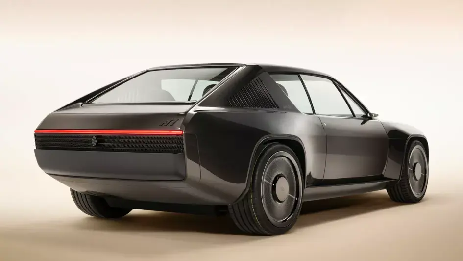 Renault R17 electric restomod