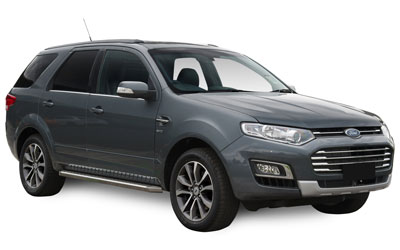 A FORD TERRITORY vehicle