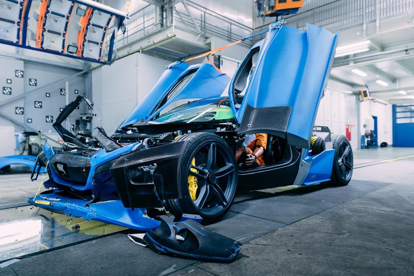 Watch: Rimac reveals how they crash test their $3 million hy - Driven ...