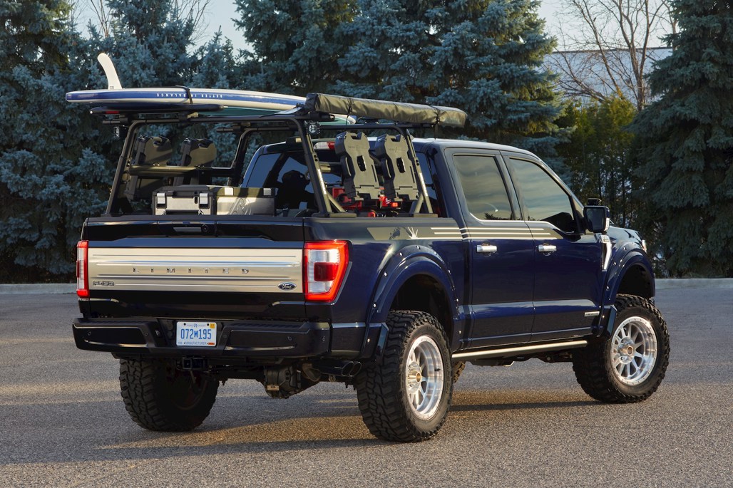 Loaded Ford Ranger Fully loaded Ranger ute heads Ford's first-ever virtual SEMA - Driven ...