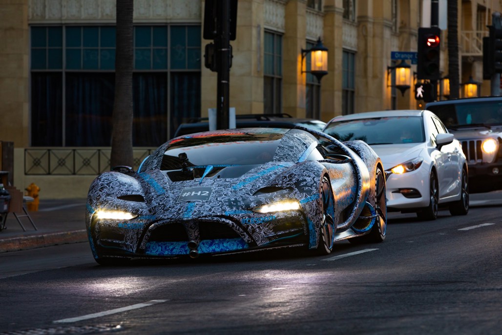 Hyperfire Car World's first hydrogen hypercar looks even crazier in the fl - Driven ...