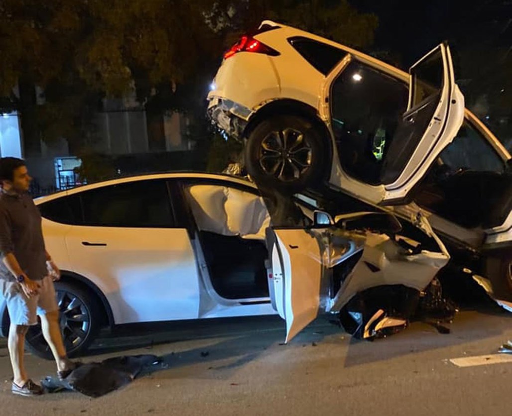Spectacular Tesla crash blamed on autopilot failure Driven Car Guide