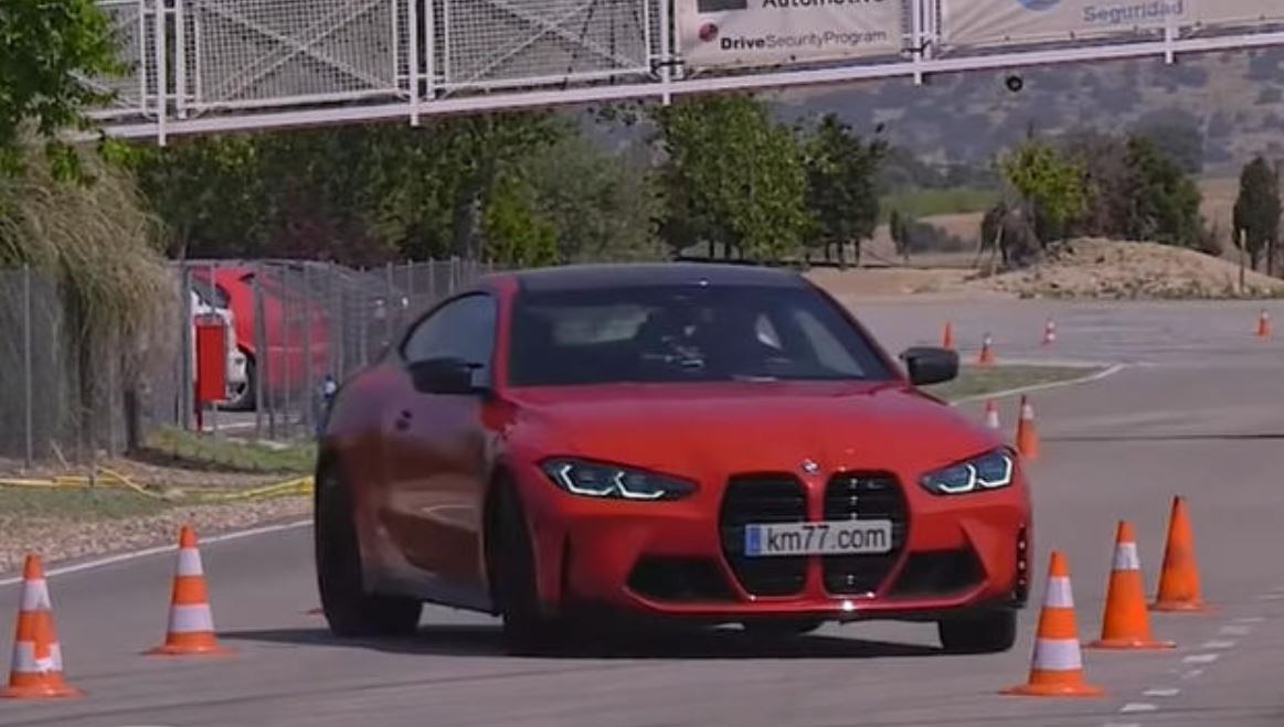 Watch: BMW's M4 Competition is too drift-happy for the moose - Driven ...