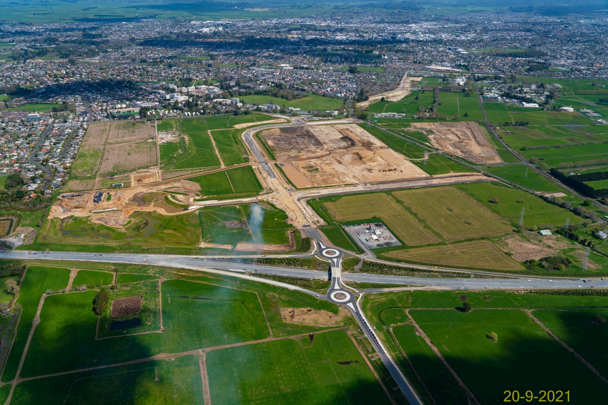 Waikato Expressway NZTA reveals progress whilst working to Driven