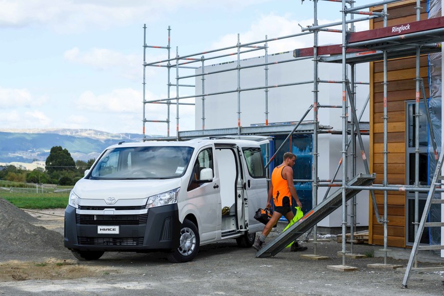 Toyota Hiace.