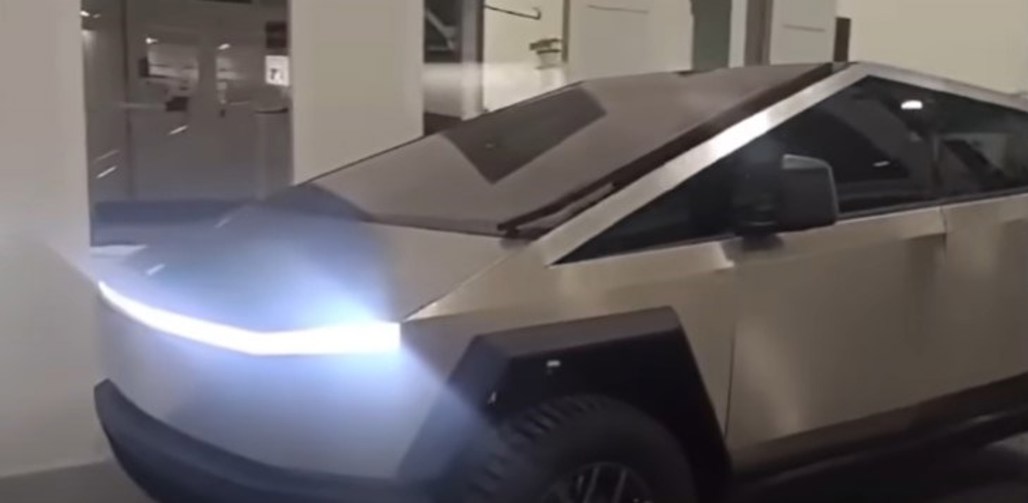 Watch: Tesla Cybertruck walk-around video 'leaked' - Driven Car Guide