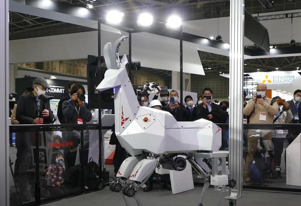 Goatse Machine Forget motorbikes, Kawasaki creates ride on robotic goat - Driven Car Guide