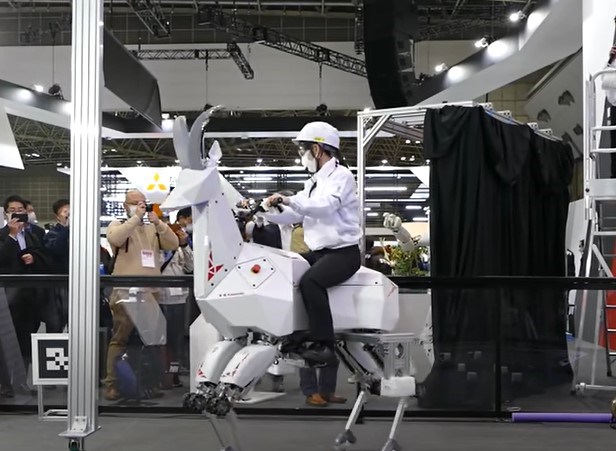 Goatse Machine Forget motorbikes, Kawasaki creates ride on robotic goat - Driven Car Guide