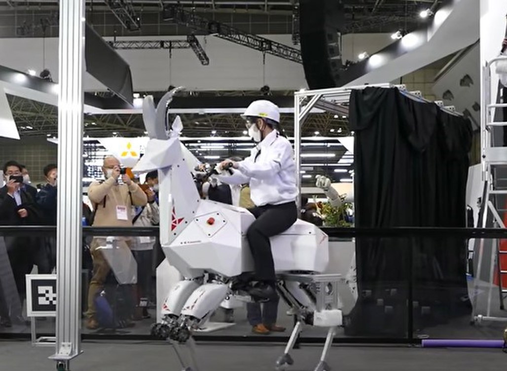 Gopher Ride On Forget motorbikes, Kawasaki creates ride on robotic goat - Driven Car Guide