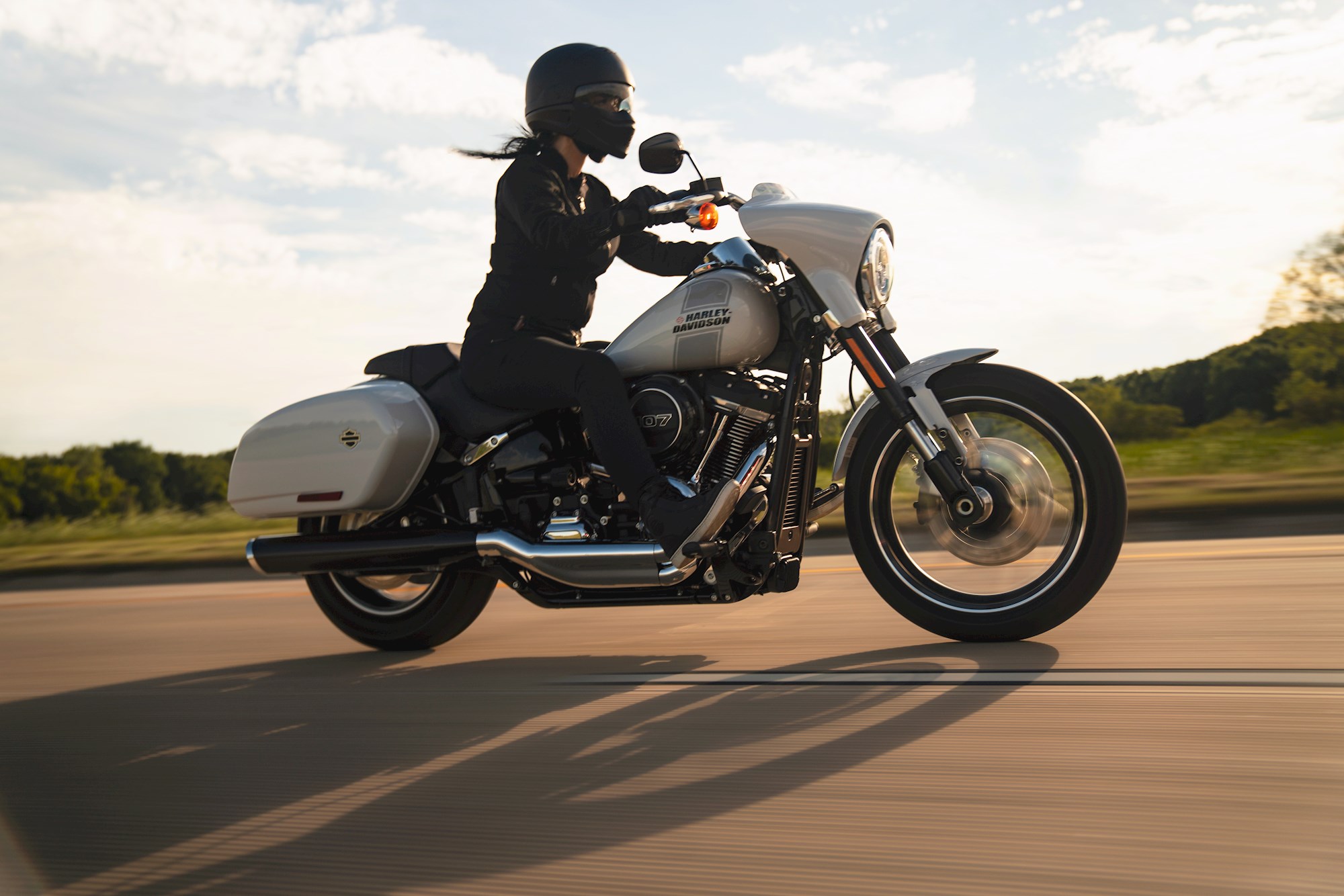 Road and clearance sport harley