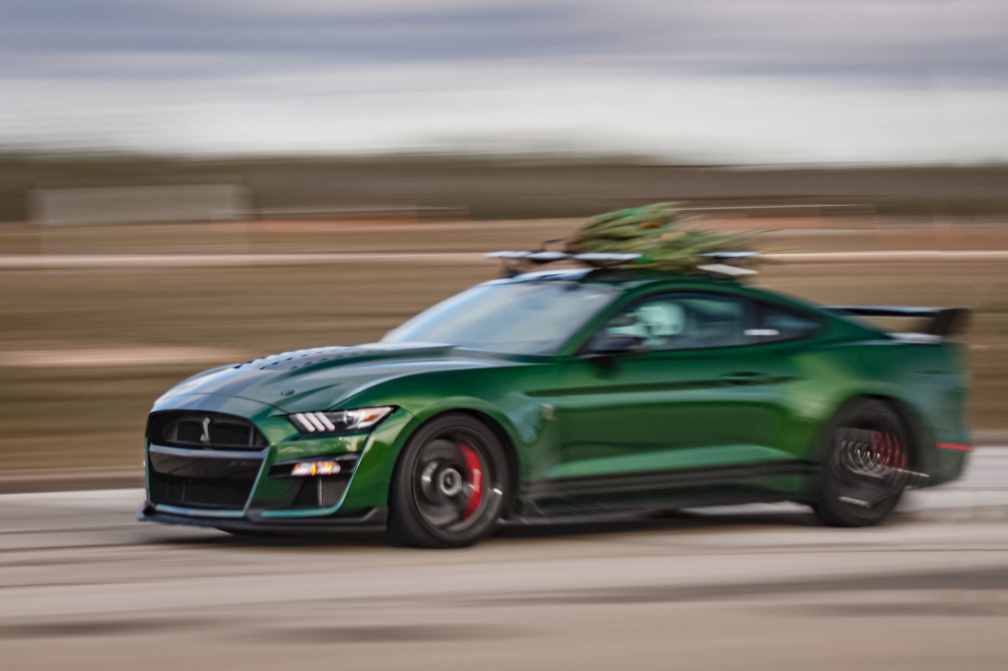 Hennessey Mustang Shelby GT500: new Christmas Tree Run recor