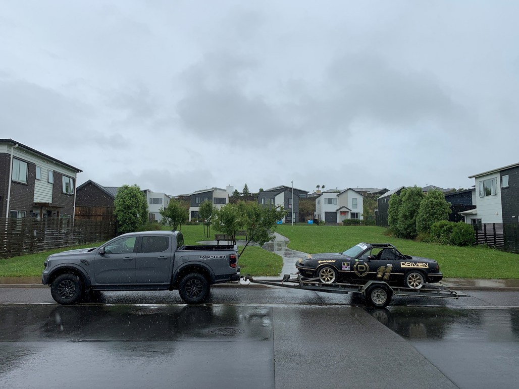Dino Drag: Ford Ranger Raptor, on tow test - Driven Car Guide