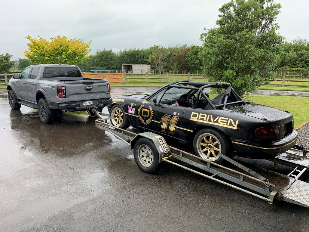 Dino Drag: Ford Ranger Raptor, on tow test - Driven Car Guide