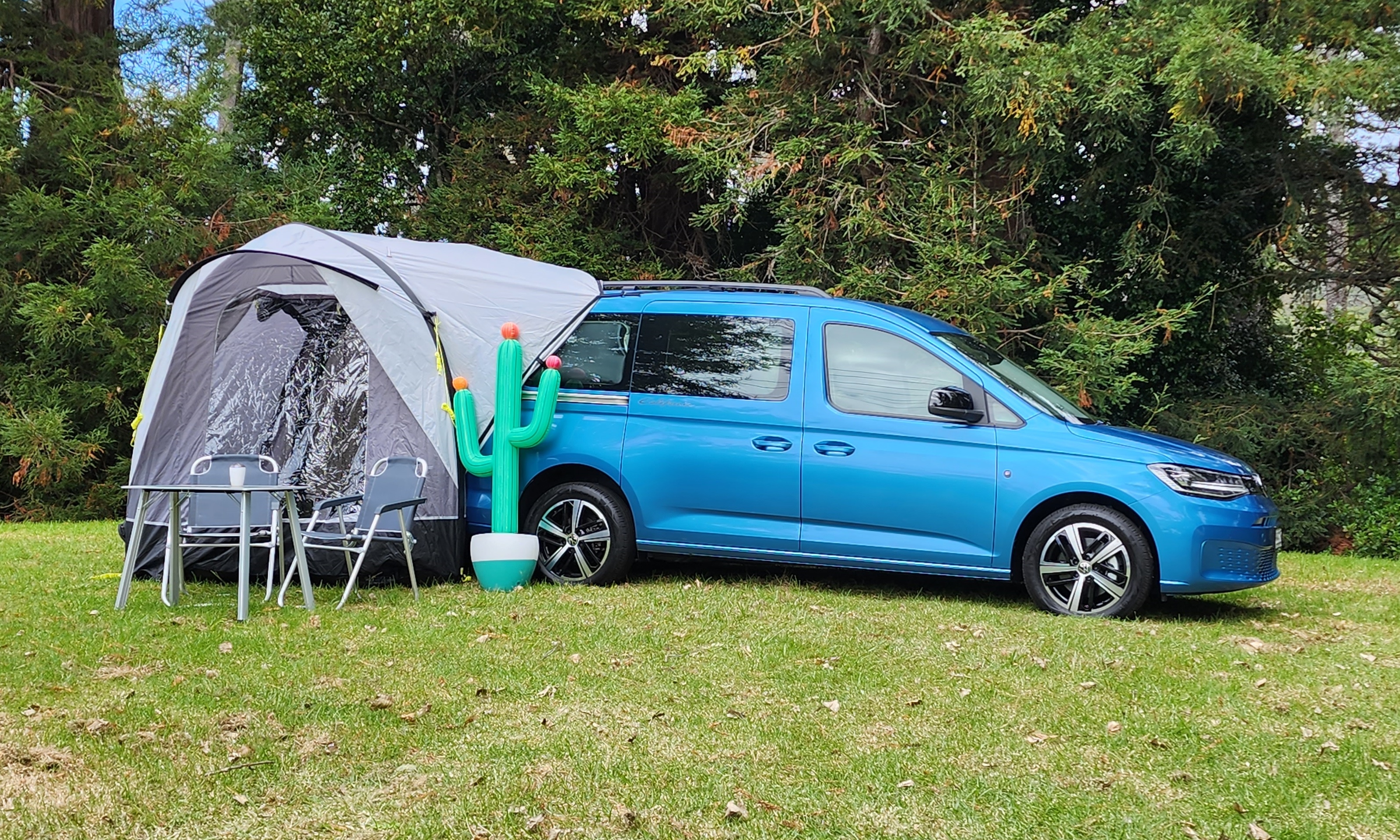 Volkswagen Caddy aussi en mode camping California