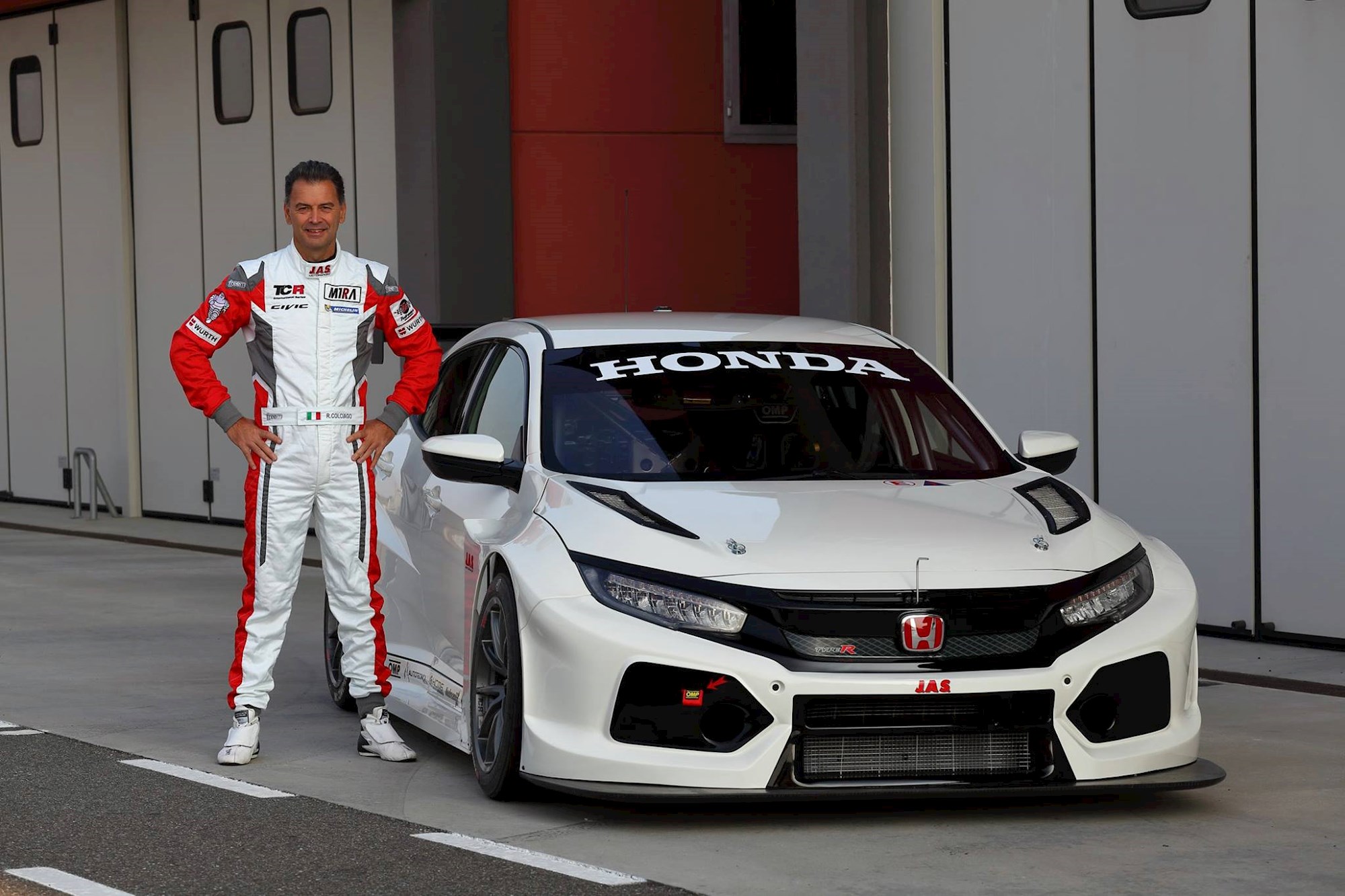 1/43 Honda シビックTYPE R TCR 2018年Test Car 22519670_1759374911022821_5552