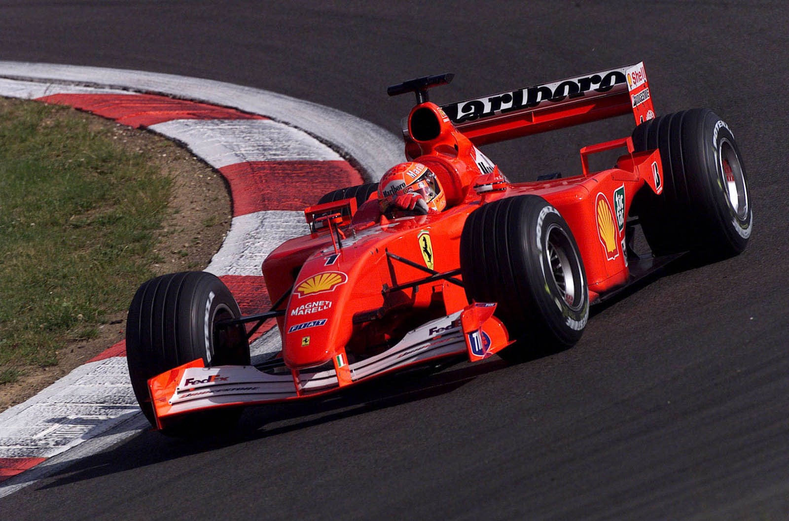 Ferrari F2001 Rear Schumacher's championship-winning Ferrari F2001 sells for $1 - Driven ...