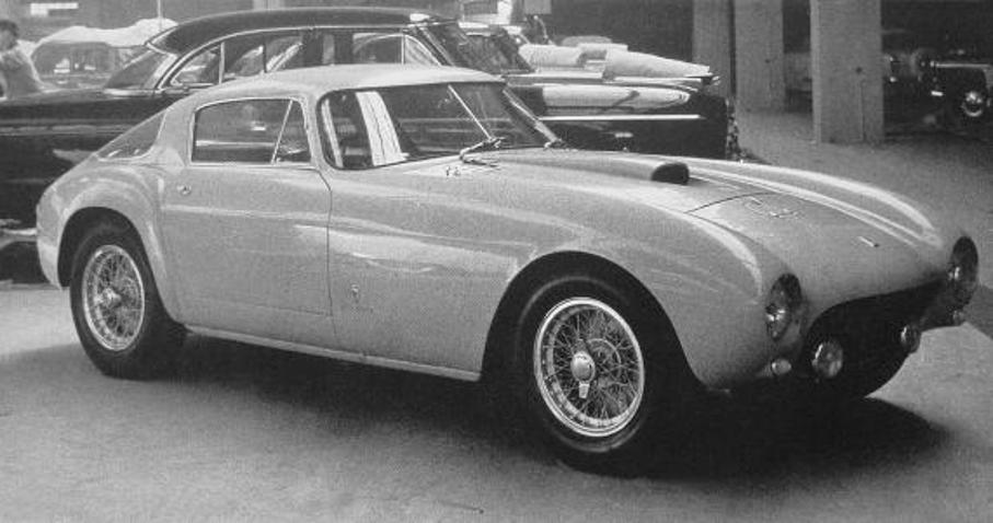Ferrari 375 MM at the 1954 Geneva Show
