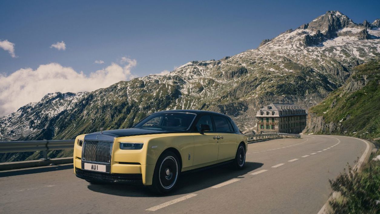 Rolls-Royce Phantom Extended Goldfinger.