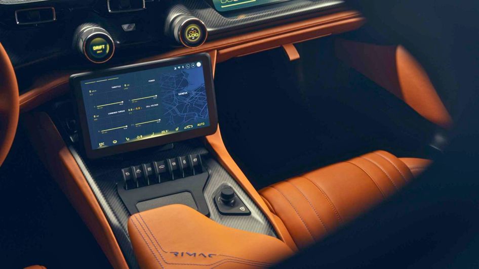 Rimac Nevera interior