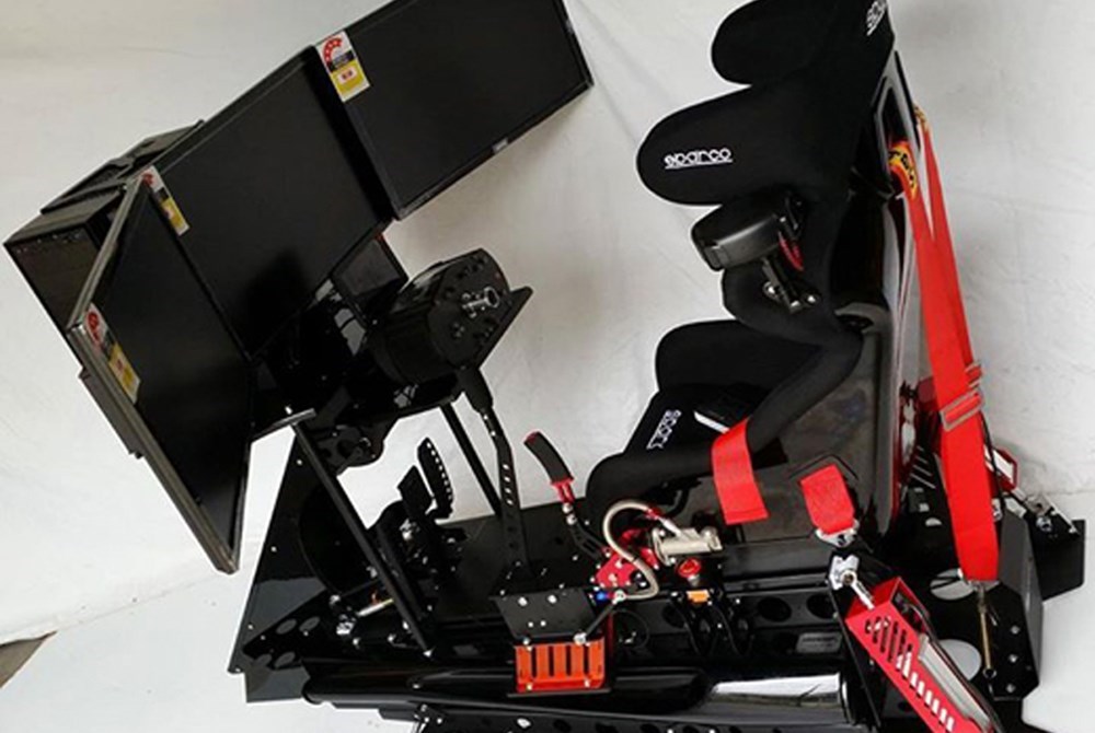 Racing simulator lands in NZ with hefty price tag - Driven Car Guide