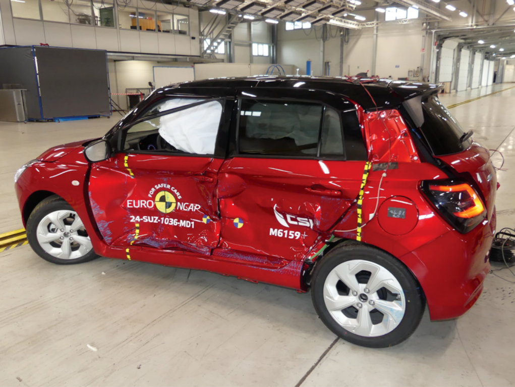 Suzuki Swift ANCAP test December 2024.