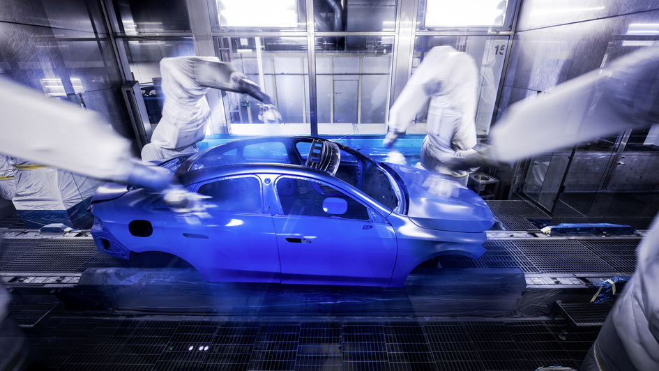 Next-gen Mercedes-Benz CLA production