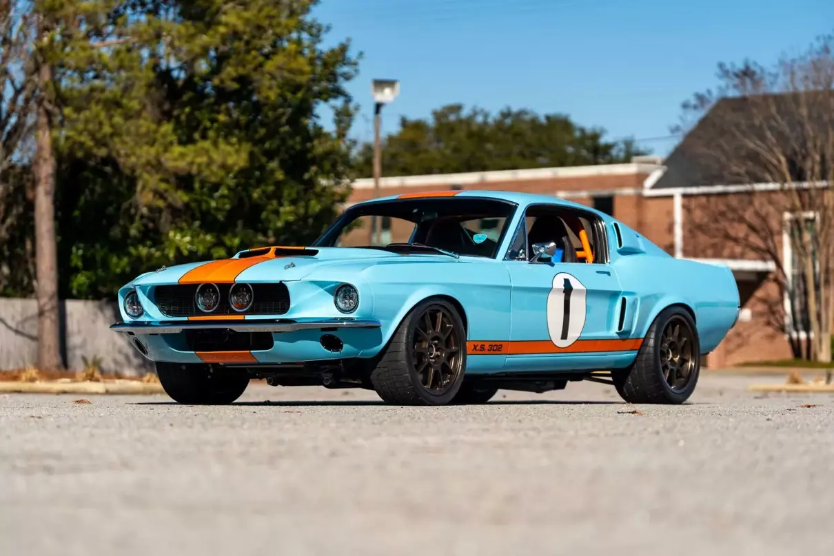 1968 Ford Mustang Gulf Racing