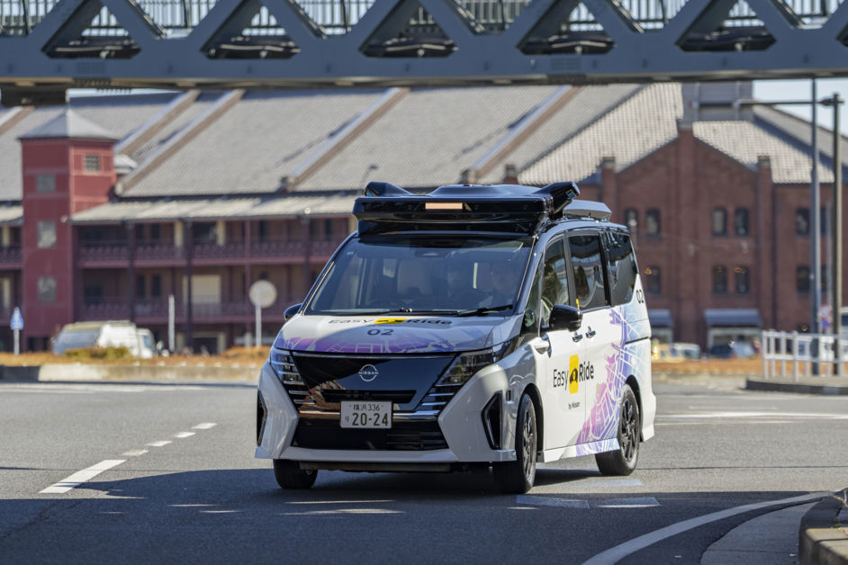 Nissan autonomous development vehicles