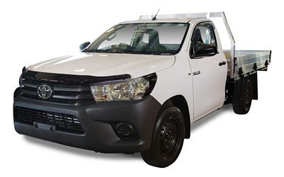 A TOYOTA HILUX vehicle