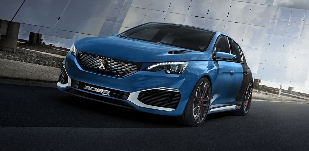 Peugeot 308 R HYbrid concept unveiled Driven Car Guide