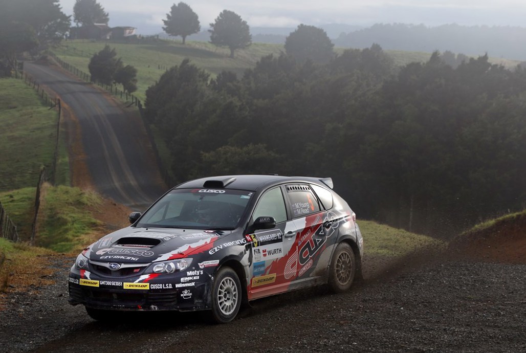 Michael Chivers Rally Michael Young secures podium in final stage battle in Rally - Driven ...