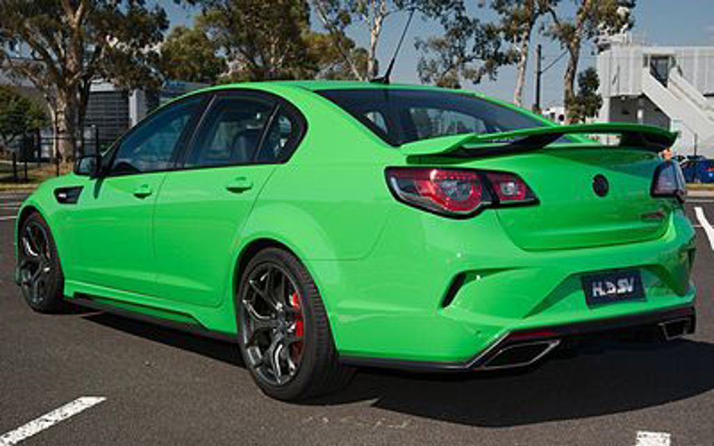 HSV GTSR 2017 4-Door Sedan