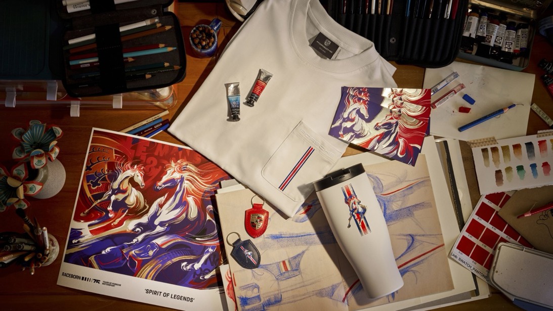 Porsche Lunar New Year mural