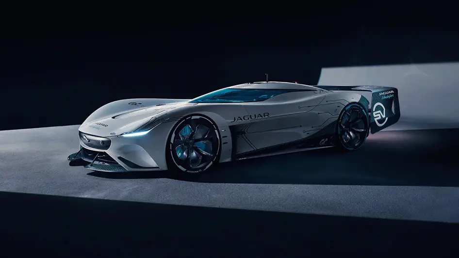 Jaguar's all-electric Vision Gran Turismo SV concept