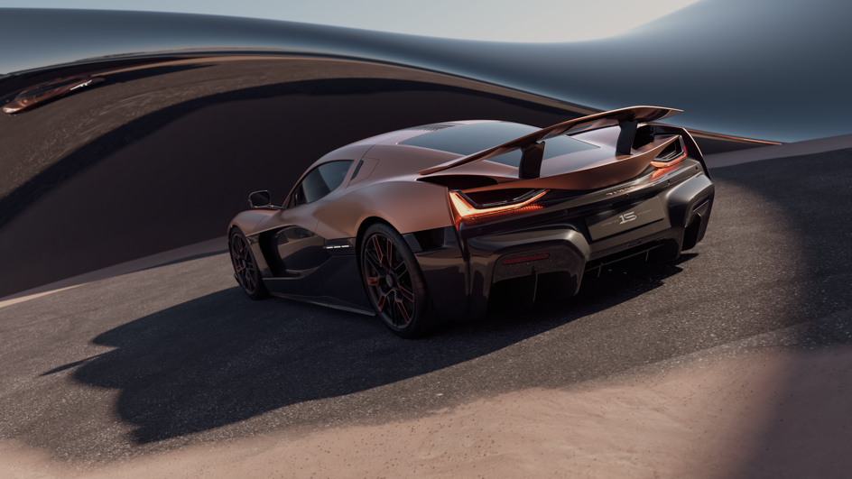 Supercars of the Decades 2020s Rimac Nevera