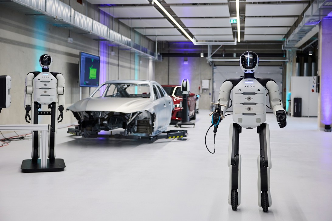 BMW humanoid robot factory