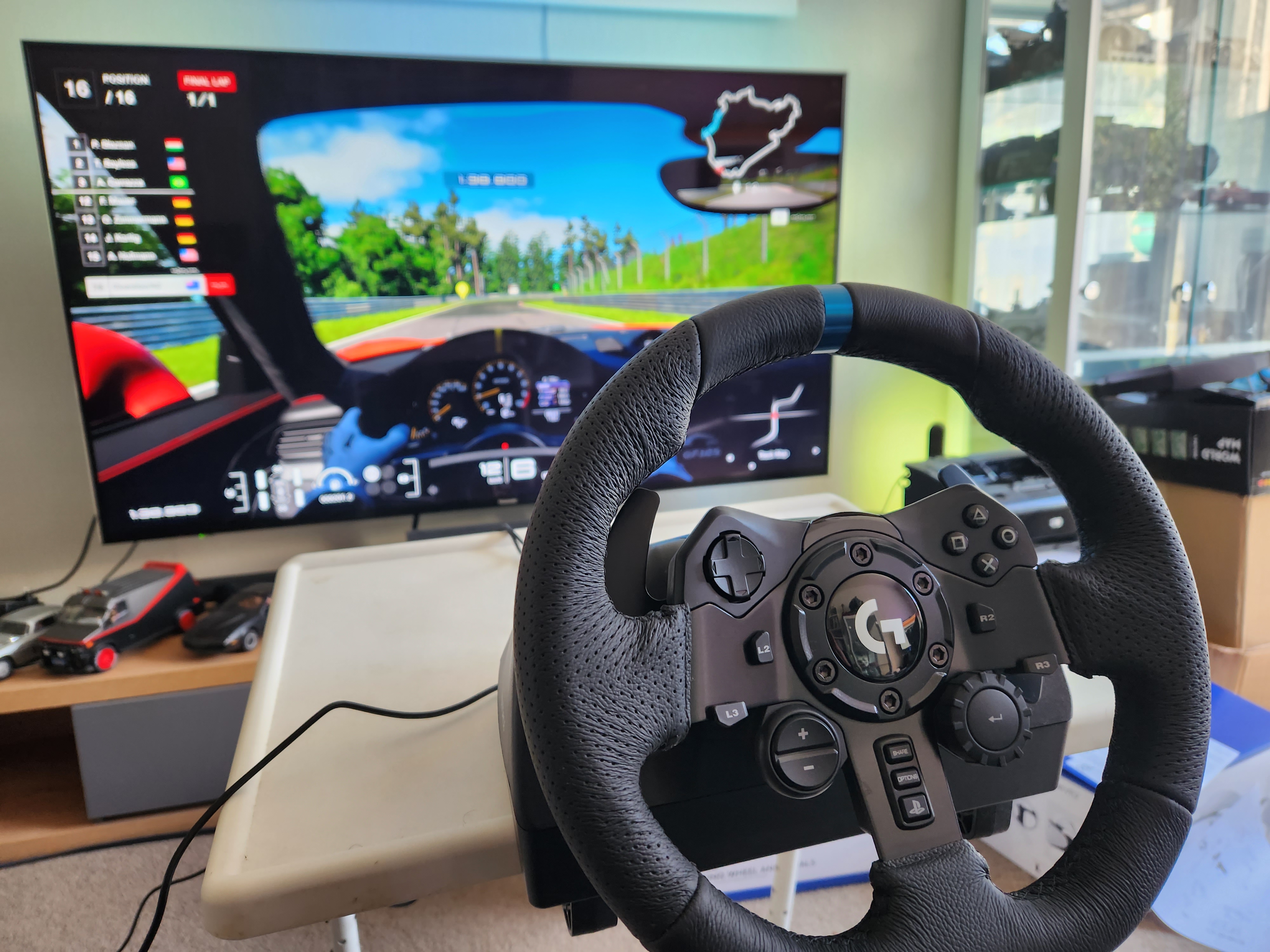 Logitech G29 Racing Wheel Unboxing and PS5 Setup Guide 