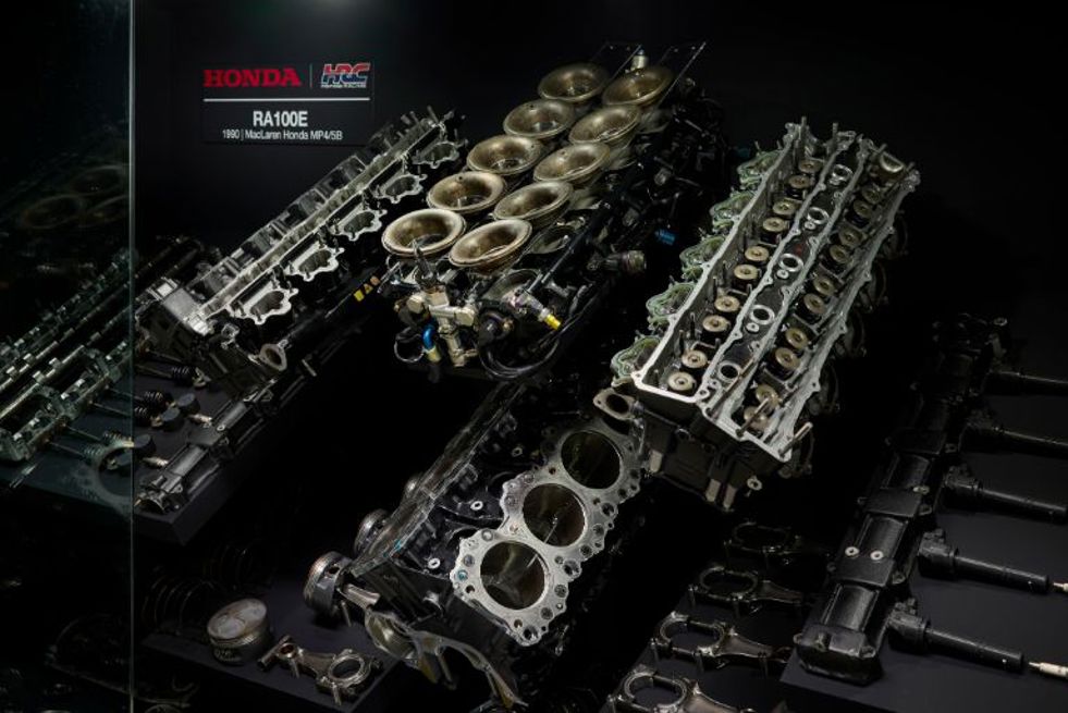 Ayrton Senna's last Honda V10 engine.