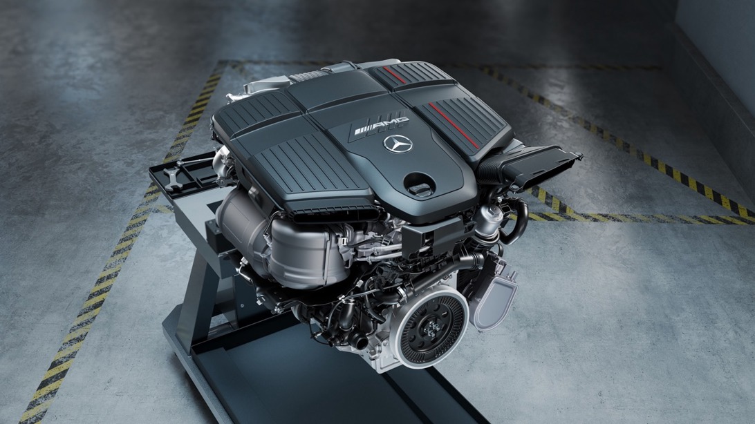Mercedes-AMG GLC 53 engine