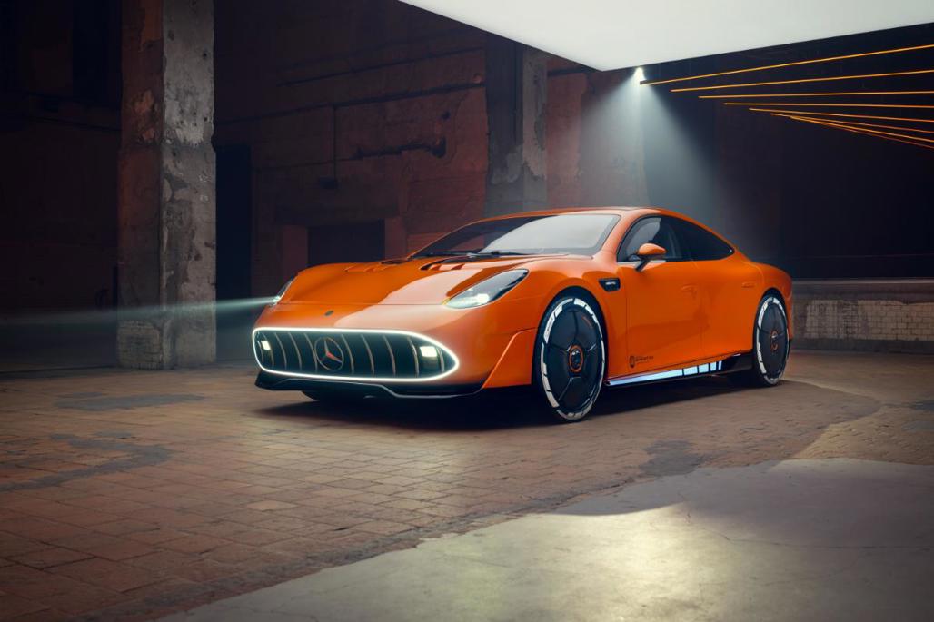 Amg Tech Mercedes-AMG's Concept AMG GT XX packs serious tech under throwback ...