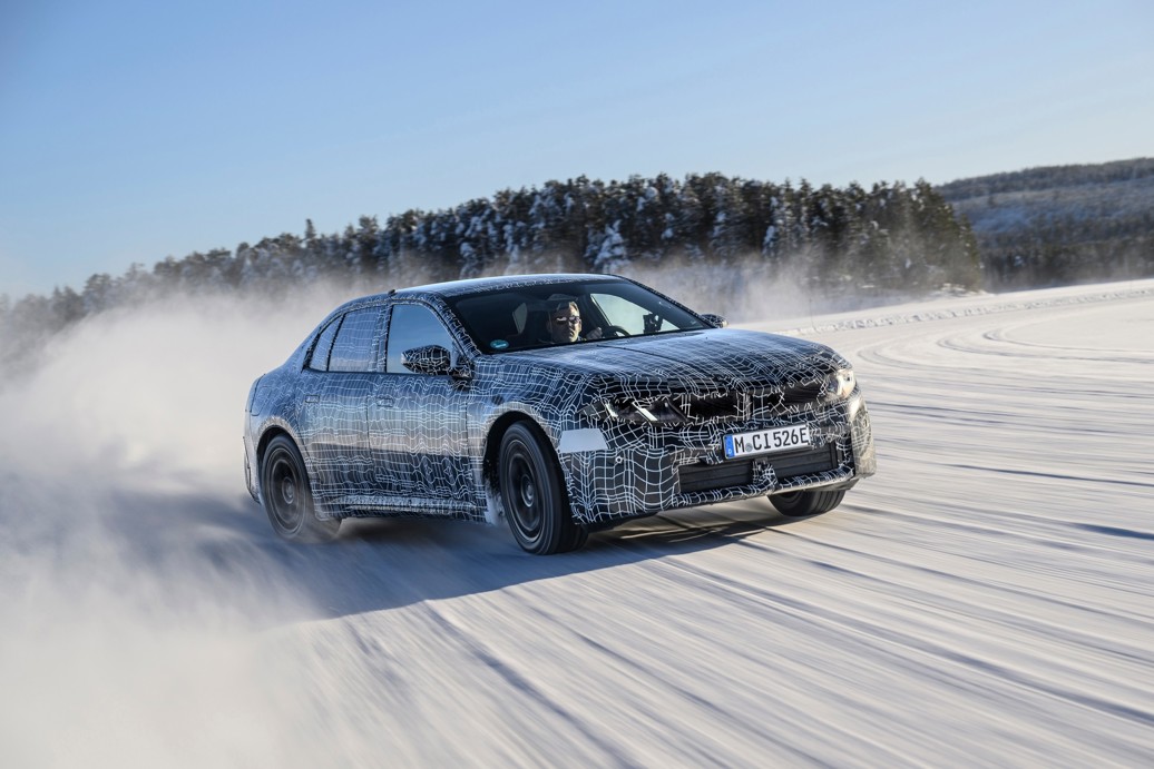 BMW iX3 Winter Testing