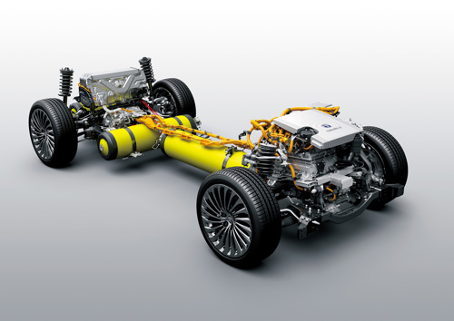 Toyota Mirai fuell cell system
