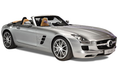 A MERCEDES-BENZ SLS AMG vehicle