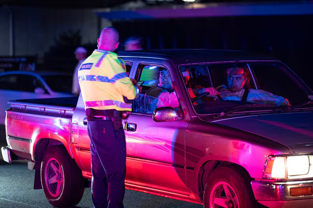 Police checked hundreds of vehicles at various stops across Auckland. Photo / Hayden Woodward