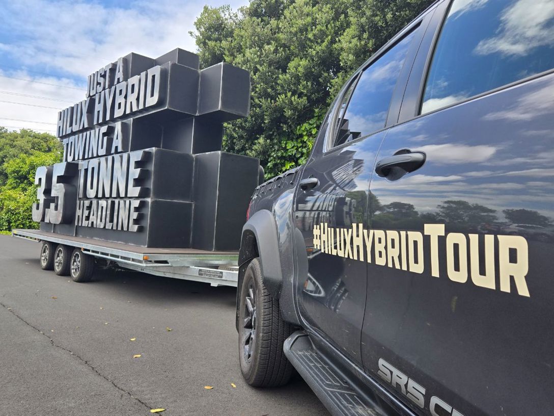 Toyota Hilux Hybrid tow tour.