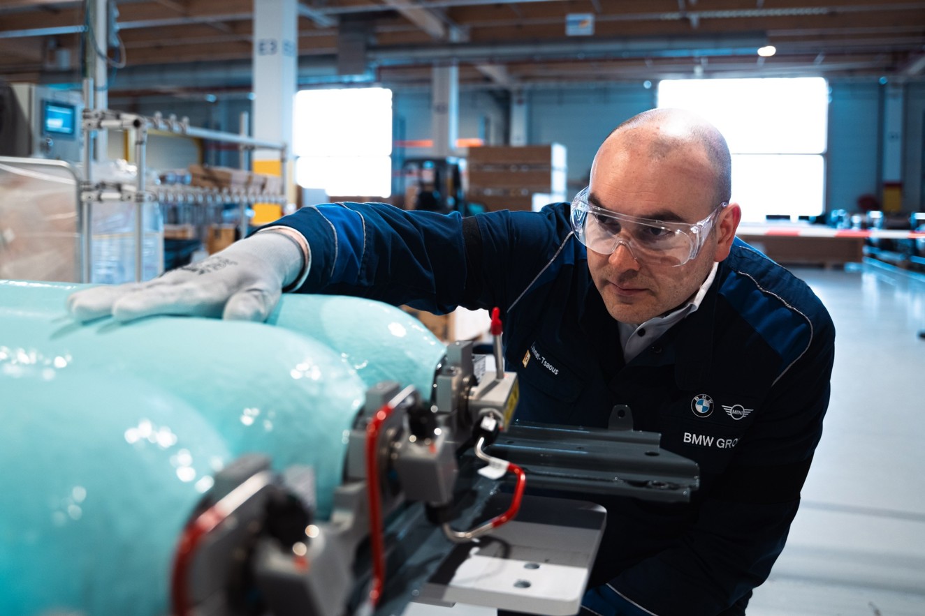 BMW iX5 hydrogen tank