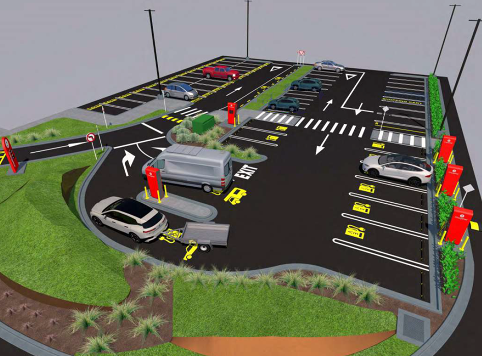 ChargeNet EV Charging Hub Tauranga