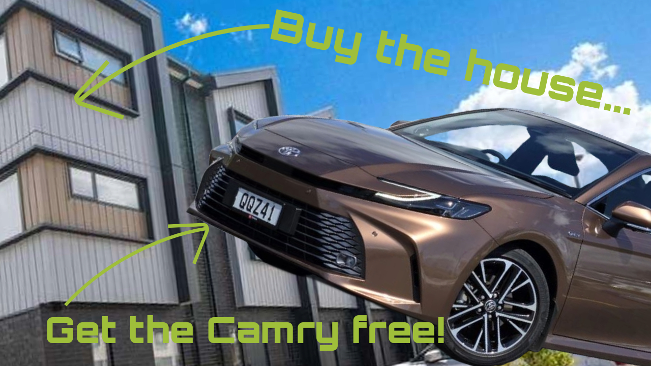 Buy a house, get a free Camry! - Driven Car Guide