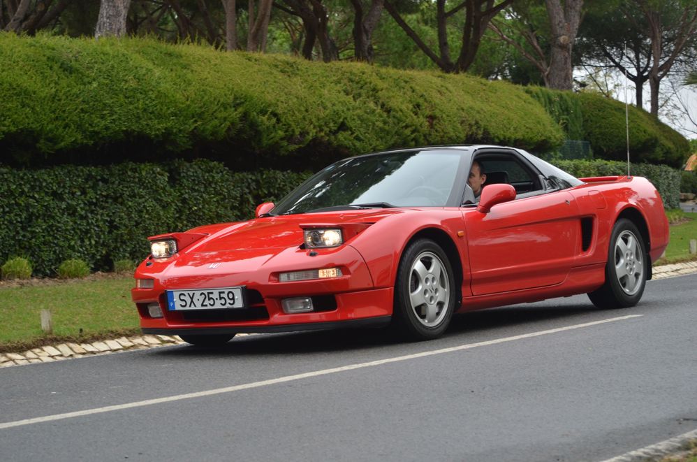 Ayrton Senna's Honda NSX.