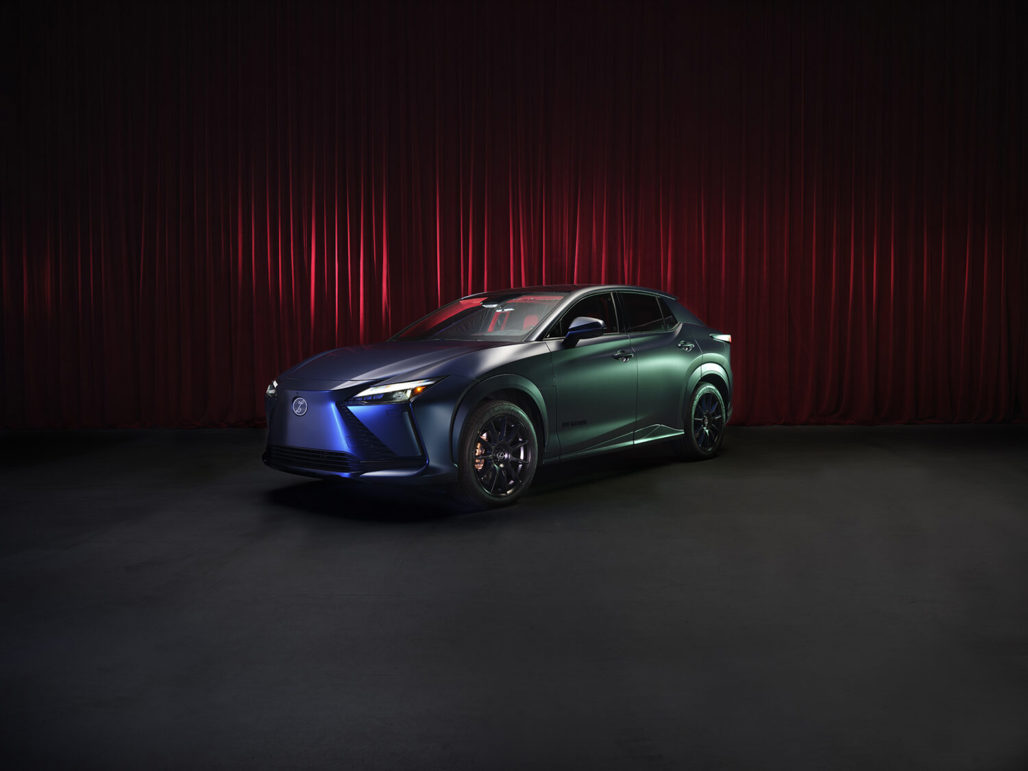 Hazel Color Lexus Lexus turns jazz into metal with one-off ‘Blue in Green’ RZ concept ...